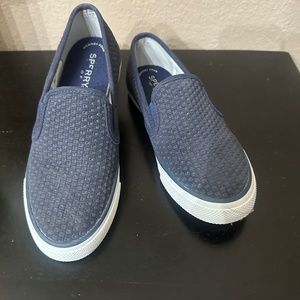 Sperry slip on sneakers